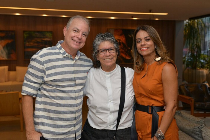  Paulo e Roberta Coelho com Lucinha Castelo Branco        